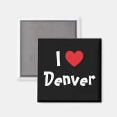 I Love Denver Magneet (Voorkant / Achterkant)