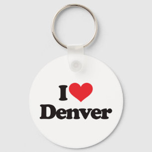 I Love Denver Sleutelhanger