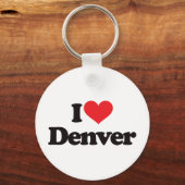 I Love Denver Sleutelhanger (Voorkant)
