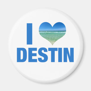 I Love Destin Florida Magneet