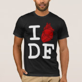 I Love DF T-shirt (Voorkant)