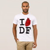 I Love DF T-shirt (Voorkant volledig)
