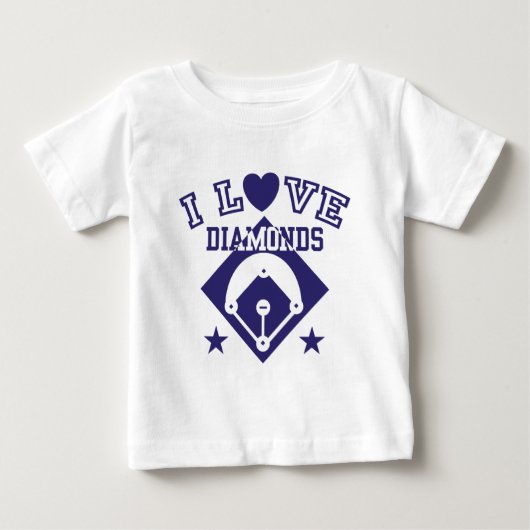 I Love Diamonds Baseball (Voorkant)