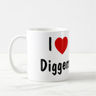 I Love Diggers Koffiemok