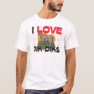 I Love Dik-Diks T-shirt