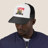 I Love Dik-Diks Trucker Pet (In situ)