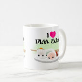I Love Dim Sum Coffee Mok (Voorkant rechts)