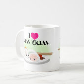 I Love Dim Sum Coffee Mok (Voorkant links)