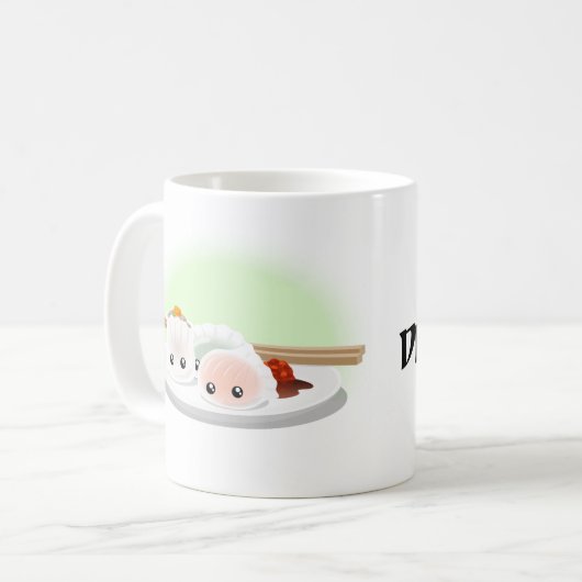 I Love Dim Sum Coffee Mok (Voorkant links)