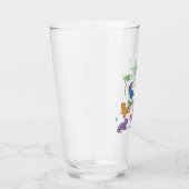I Love Dinosaurs (Cute) Glas (Rechts)