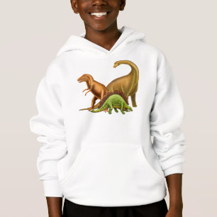 I Love Dinosaurs Kinder Hoodie