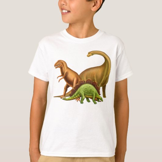 I Love Dinosaurs Kinder T-Shirt (Voorkant)