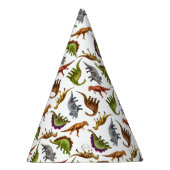 I Love Dinosaurs Paleo Party Pet Feesthoedjes (Rechts)