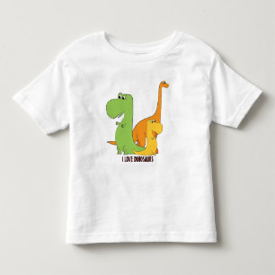 I Love Dinosaurs - Trio of Cute Dinos T-Shirt