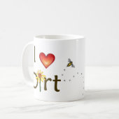 I Love Dirt Koffiemok (Voorkant links)