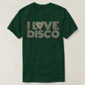 I Love Disco Music T-shirt (Design voorkant)