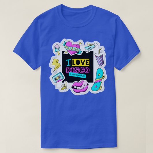 I Love Disco T-shirt (Design voorkant)