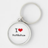 I Love Distillation Sleutelhanger (Voorkant)