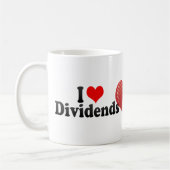 I Love Dividends Koffiemok (Links)