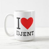 I love djent koffiemok (Links)