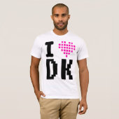 i Love DK T-shirt (Voorkant volledig)
