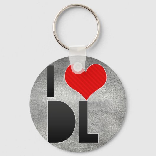 I Love DL Sleutelhanger (Voorkant)
