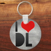 I Love DL Sleutelhanger (Voorkant)