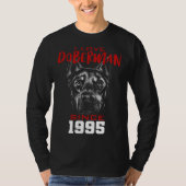 I love doberman since 1995 t-shirt (Voorkant)