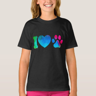 I Love Dog T-shirt