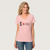I LOVE DOG T-SHIRT (Voorkant volledig)
