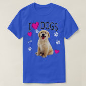 I Love Dogs - Golden Labrador recovery T-shirt (Design voorkant)
