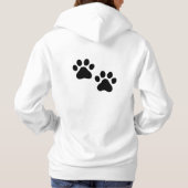 I Love Dogs Hoodie (Achterkant)