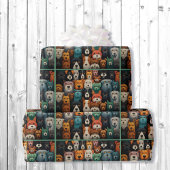 I Love Dogs Leuke Verjaardagscadeau Roll van Cadeaupapier