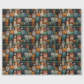 I Love Dogs Leuke Verjaardagscadeau Roll van Cadeaupapier (Vlak)