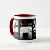 I Love Dogs Mok (Voorkant links)