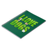 I love dogs notitieboek (Linkerzijde)
