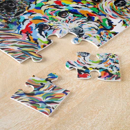 I Love Dogs Puzzle Legpuzzel (Zijkant)