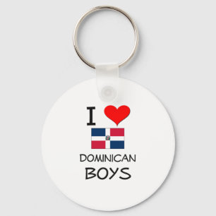 I Love Dominicaanse Boys Sleutelhanger