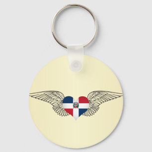 I Love Dominicaanse Republiek - wings Sleutelhanger