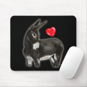 I Love Donkeys Demure Donkey Muismat (Met muis)