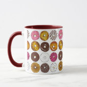 I Love Donuts Dozen Doughnuts Breakfast food Mok (Links)