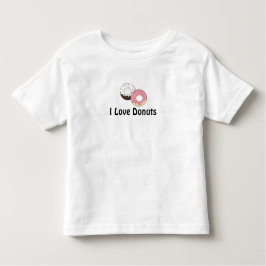 I Love Donuts Kinder Shirts