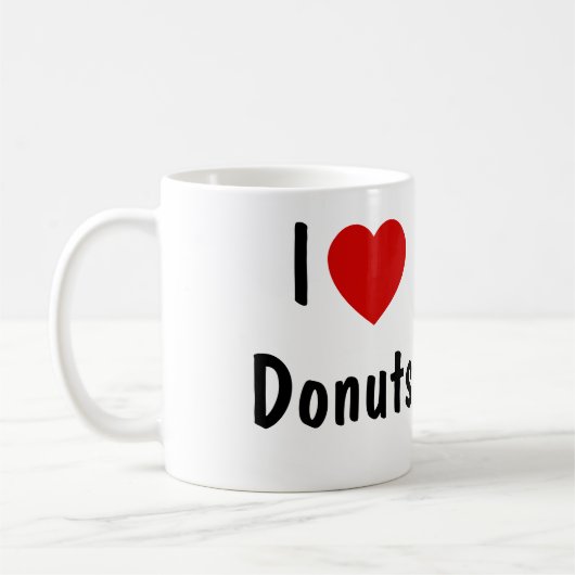 I Love Donuts Koffiemok (Links)