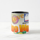 I Love DooWop Coffee Mok (Midden)