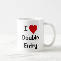 I Love Double Entry - Rude 'n' Cheeky mok