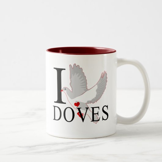 I Love Doves Mokken (Rechts)