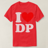 I Love DP I hartDP T-shirt (Design voorkant)
