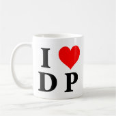 I Love DP Koffiemok (Links)