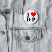 I Love DP Ronde Button 5,7 Cm (In situ)