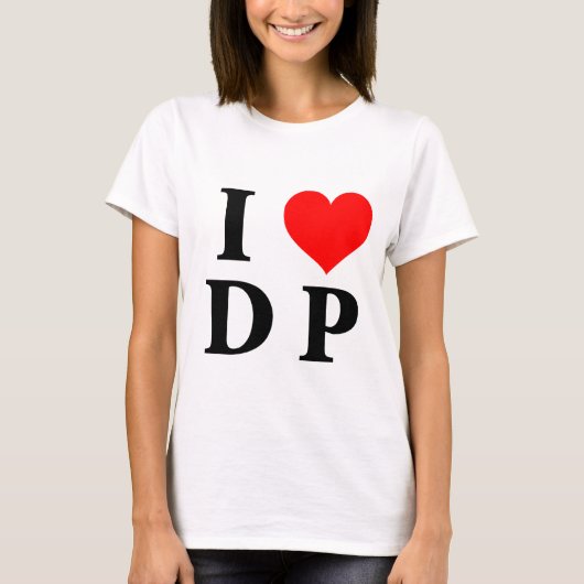 I Love DP T-shirt (Voorkant)
